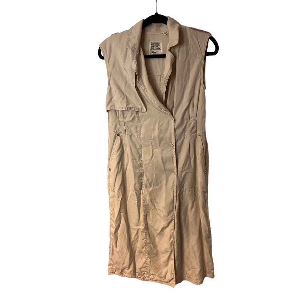 Superdry Desert Midi Wrap Dress Size 2